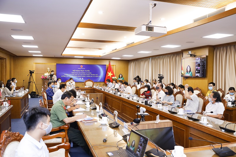Bộ GD&ĐT tổ chức Hội nghị triển khai nhiệm vụ phòng chống HIV/AIDS, ma túy, mại dâm trong trường học
